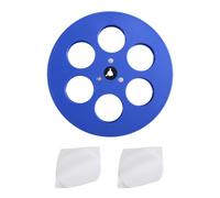 Zhdbchyuu 6 Hole 7 inch Takeup Reel Empty Take Up Reel for 1/4" Reel to Reel Tape Machines
