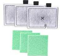 Zhdbchyuu 6 Pcs Cf1 Filter 3 Month Service Kit, Fish Tank Filter Cartridges, Fish Tank Filter for Cf1 Internal Aquarium Filter