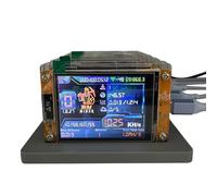 Zhdbchyuu 6X 1030KH/S +6 Slots Base Bitcoin Crypto Solo Miner 2.8 inch Touch Display Upgraded Harshrate Home BTC