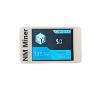 Zhdbchyuu 735Kh/S NMMinerNerdMiner BTC Solo Miner 2.8 inch Smart Screen Bitcoin Crypto Miner for Home with Touch