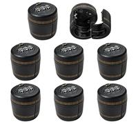 Zhdbchyuu 8 Pcs Wine, 3-Digit Password Wine Bottle Stoppers for Whiskey, Beer & Liquor, Secure Top Caps