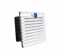 Zhdbchyuu 803 150x150mm Enclosure Cabinet Ventilator Filter Kits AC 220V for DC 12V 24V Cooling Fan Dustproof Waterproof 24V