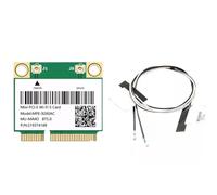 Zhdbchyuu 9260AC WiFi Card 2033M 2.4G/5G Dual-Band Gigabit Wireless Network Card Bluetooth 5.0 MINIPCIE WiFi Adapter+2X Antenna