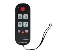 Zhdbchyuu A-TV10 TV Remote Universal Controller Waterproof Remote Control with LED Light for All TV Models, Replacement Remote
