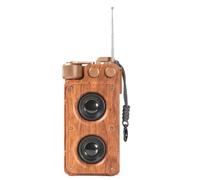 Zhdbchyuu A8 Retro Wireless Bluetooth Speaker Mini Home Portable Subwoofer FM Radio HiFi Multifunctional