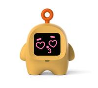 Zhdbchyuu AI Intelligent Small Robot Multiple Expressions Languages Intelligent Dialogue Emotional Companion Smart Clock Yellow