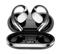 Zhdbchyuu AI Smart Translator Earphones Bluetooth Waterproof with Real-Time Translation for 133 Languages Long Battery Life