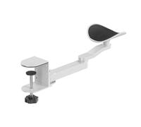 Zhdbchyuu Aluminum Desk Arm Rest Support 3 Height Adjust Ergonomic Arm Rest Mouse Pad Armrest Bracket Console for White