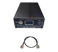 Zhdbchyuu ATU-100 Antenna Tuner 1.8-30MHz 100W Automatic Antenna Tuner Shortwave Antenna Tuner Rechargeable Battery for Ham Radio