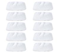 Zhdbchyuu Basics Universal Microfibre Cloths for Steam Cleaner, Replacement Pad, Washable, 10-Pack