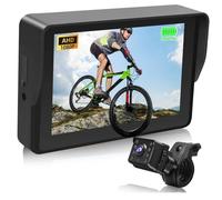 Zhdbchyuu Bike Rear View Camera 1080P 5 inch HD Display Screen Rear View Camera for Mountain Bike E-Bike Bicycle Mirror