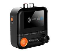 Zhdbchyuu Bluetooth 5.2 Music Transmitter Receiver Wireless Audio Adapter for TV Computer Projector Car Speaker Sound System