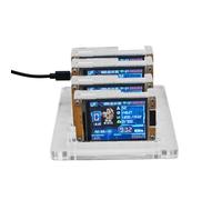 Zhdbchyuu BTC Crypto Solo Miner 4X 930KH/S + 4 Slots Stand Upgraded Harshrate 2.8 inch Smart Display Lotter