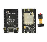 Zhdbchyuu Cam WiFi Bluetooth Development Module Board: with OV2640 Camera,CH340 Programmer, BT Type-C for IoT & AI Projects