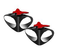 Zhdbchyuu Car Blind Spot Side Mirrors for Side Rear View Front Wheel Curb View Universal Vehicle Car Truck - 1 Pair Left & Right