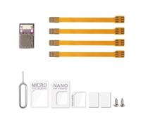 Zhdbchyuu Cell Phone IC Card Activation Tool Nano SIM Card Eject Converter Card Expansion Adapter Nano SIM FPC 15cm Flex Cable B