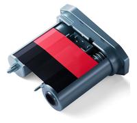 Zhdbchyuu Compatible Labeling Ribbon for M2 Thermal Transfer Label Printer, 24 Meters, Clear Long-Lasting Print Color Red/Black