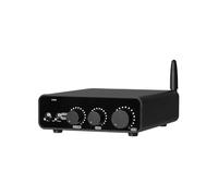 Zhdbchyuu D300B 300W High-Power TPA3255 Dual-Channel Treble and Low Digital Amplifier HiFi Bluetooth 5.4 LDAC Amplifier Black