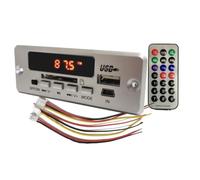 Zhdbchyuu DC 12V Bluetooth 5.0 Car Kit MP3 Decoder Board Audio WMA Car Music Player Module Lossless Audio USB AUX TF Radio