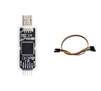 Zhdbchyuu Debugger Downloader Simulator,Overcurrent & Electrostatic Protection, No Driver Required, USB JTAG Emulator Programmer