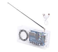 Zhdbchyuu DIY FM Radio Electronics Kit Adjustable Frequency 87.5-108 MHz Practice Project Board The RDA5807M Module for Beginners