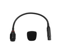 Zhdbchyuu DJ Mic Professional 3 Pin Male 48V Dynamic Gooseneck Microphone with Light for Stage Performances Conference Rooms