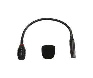 Zhdbchyuu DJ Mic Professional 3 Pin Male 48V Dynamic Gooseneck Microphone with Light for Stage Performances Conference Rooms