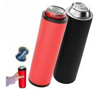 Zhdbchyuu Double Reload Can Holder, Insulation Sleeve 12oz Dual Can Holder for Beer Soda Drinks, for Tailgates Parties Gifts(2MIX)