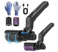Zhdbchyuu Electric Grill Brush Rechargeable, 3-Speed 180° Adjustable BBQ Grill Cleaner with Stainless Steel Rotary Head