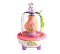 Zhdbchyuu Electric Mini Fingertip Pottery Wheel Kit Non Bake Clay DIY Craft Set for Kids Primary School Students Birthday Gift