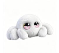 Zhdbchyuu Electrics AI Spider Smart Robot Companion Robot Multi-Expression Emotional Conversation Indoor Intelligence Gifts White