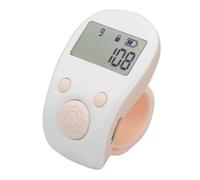 Zhdbchyuu Electronic Glowing Digital Finger Counter Handheld Knitting Row Flickering Miniature Point Marker Hand Counter Pink