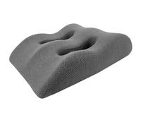 Zhdbchyuu Ergonomic Memory Foam Leg Elevation Pillow for Improved Circulation and Comfort Dark Gray