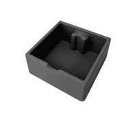 Zhdbchyuu Espresso Tamping Station Organizer Coffee Tamper Station Holder Multifunctional Silicone Coffee Knock Box Accessories B