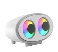 Zhdbchyuu Eye Shape Bluetooth Speaker White Noise Machine with Color Changing Night Light 4 Modes 1800mAh Rechargeable for Home