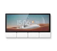 Zhdbchyuu F5 6.2 inch Android 11 Tuya Smart Control Panel Zigbee Gateway 8 Button Multi-Function with Relay Music Wall Amplifier B