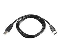 Zhdbchyuu Firewire Connector IEEE 1394 Firewire 6 Pin Connector Male to USB 2.0 Male Adaptor Convertor Cable Cord 3 Meters