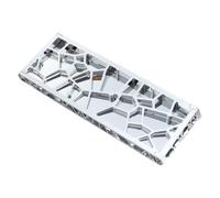 Zhdbchyuu GH60 Hollow Keyboard Case for Mad60 Wooting60 Raven61 Win60 PVD Mirror Keyboard Shell Keyboard Accessories B