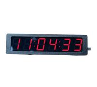 Zhdbchyuu GPS Clock with Satellite Timing, 1.2 inch Digital Alarm Clock, Night Light Time & Temp Display, Type-C USB Powered