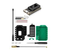 Zhdbchyuu Heltec Lora 32 V4 Meshtastic GPS SX1262 0.96inch OLED Solar Powered Dev-Board Mesh Network WiFi Lora BLE with Case