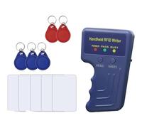 Zhdbchyuu ID Cloner, Handheld RFID Writer Kit 125KHz Proximity ID and AWID AndHID Duplicator +5 White Cards + 5 Writable Key Fobs