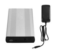 Zhdbchyuu IDE Enclosure Hard Disk for 3.5 inch IDE HDD SSD USB2.0 to IDE HD External Box with Power Supply EU Plug