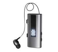 Zhdbchyuu K92 Digital Bluetooth 6.0 Lavalier Business Headset Call 30h/Music 50h Reminder LED Display B