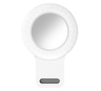 Zhdbchyuu LED Selfie Light with 3-Level Brightness Control, USB Rechargeable, 360° Rotation for Mobile Phones and Laptops