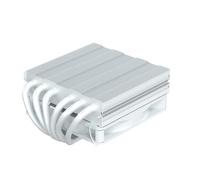 Zhdbchyuu Low Profile 6 Heat Pipe CPU Cooler 51mm Height TDP160W Radiator for 1700/1200/115x/AM5 AM4 Mini ITX Case White