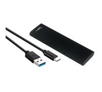 Zhdbchyuu M.2 SATA SSD Enclosure Case M.2 to USB3.1 Type-C 5Gbps External Hard Disk Box SATA Protocol for 2230 2242 2260 2280 SSD
