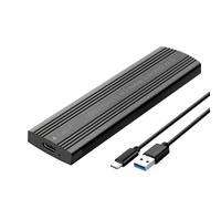 Zhdbchyuu M. 2 Solid State Mobile Hard Disk Box USB 3.2 Metal Heat Dissipation External Type-C Interface SATA/NVMe Dual Protocol A