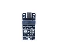 Zhdbchyuu M.2 SSD Enclosure RTL9210B Adapter Board Dual-Protocol NVMe/NGFF External Hard Drive Adapter 10Gbps