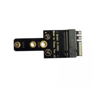 Zhdbchyuu M.2 WiFi Wireless Network Card E Key Bit to 2242 NVME Hard Drive M.2 NGFF SSD Adapter Card