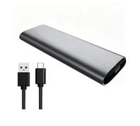 Zhdbchyuu M2 SSD Case M.2 NVMe SATA SSD Enclosure Adapter 10Gbps USB 3.1 USB C External Enclosure for Laptop NGFF